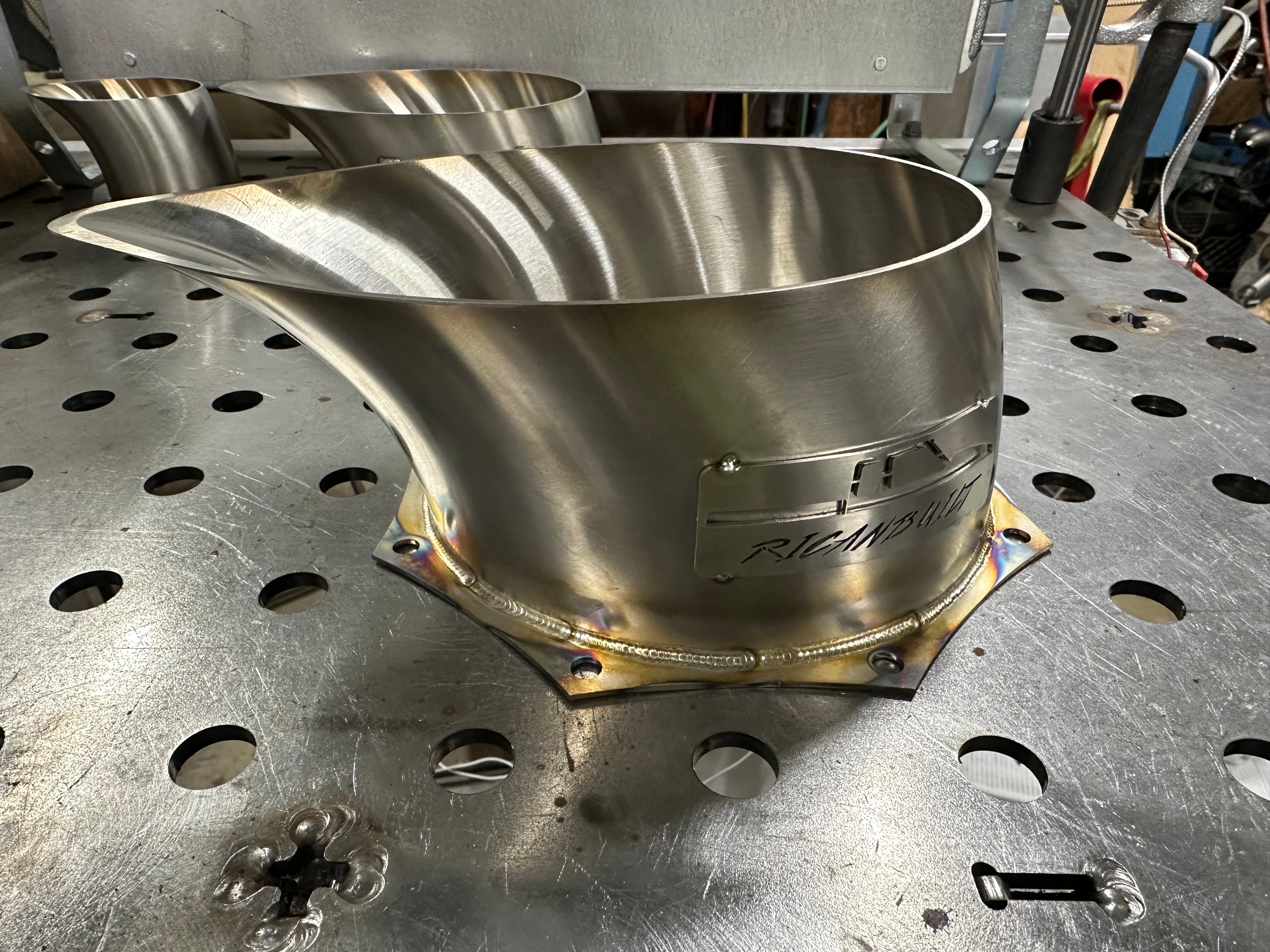 Stainless Steel Hood Stack Tip 5”