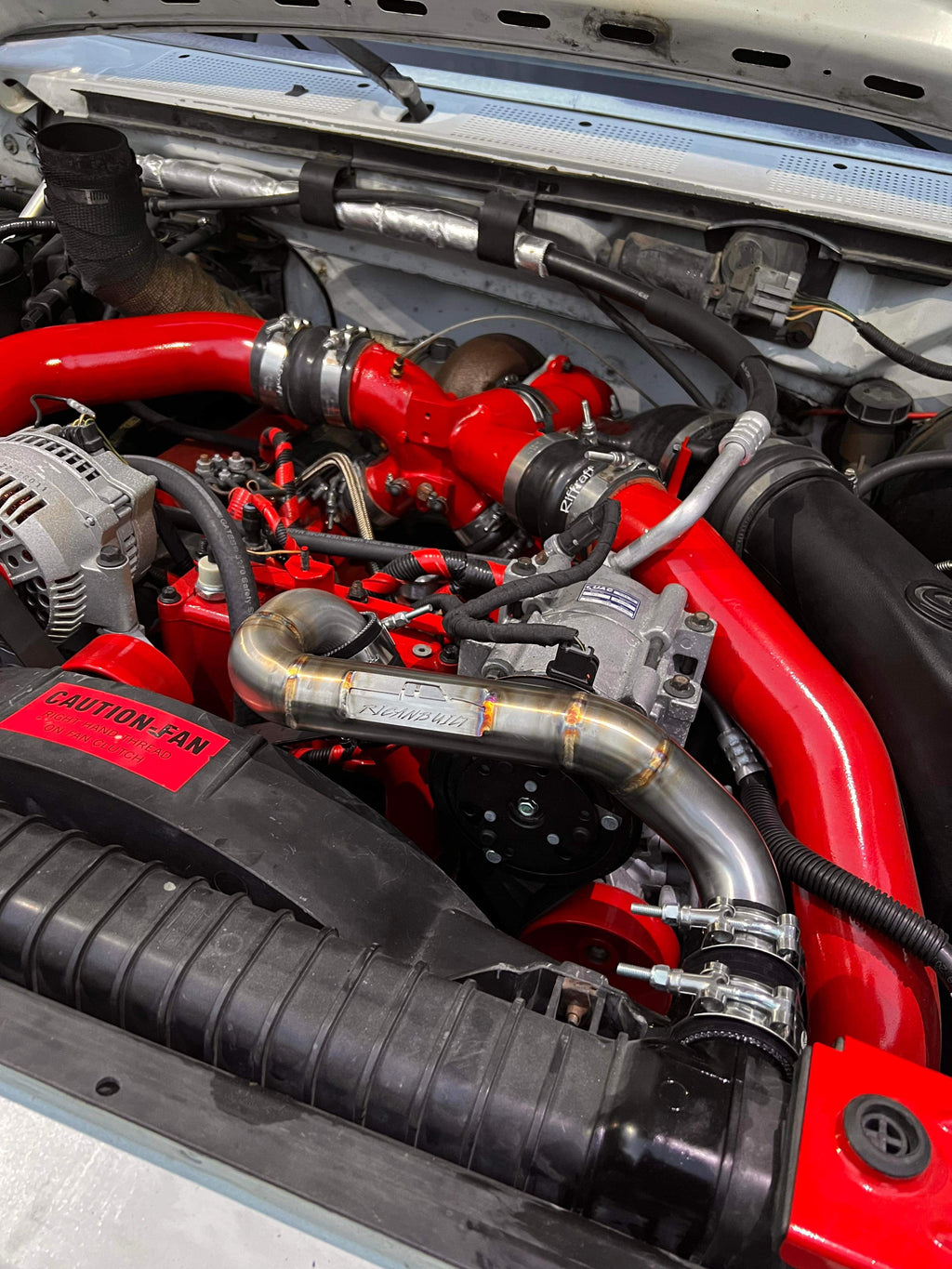 Upper Radiator Pipe for OBS (1996-1997) Power Stroke 7.3L