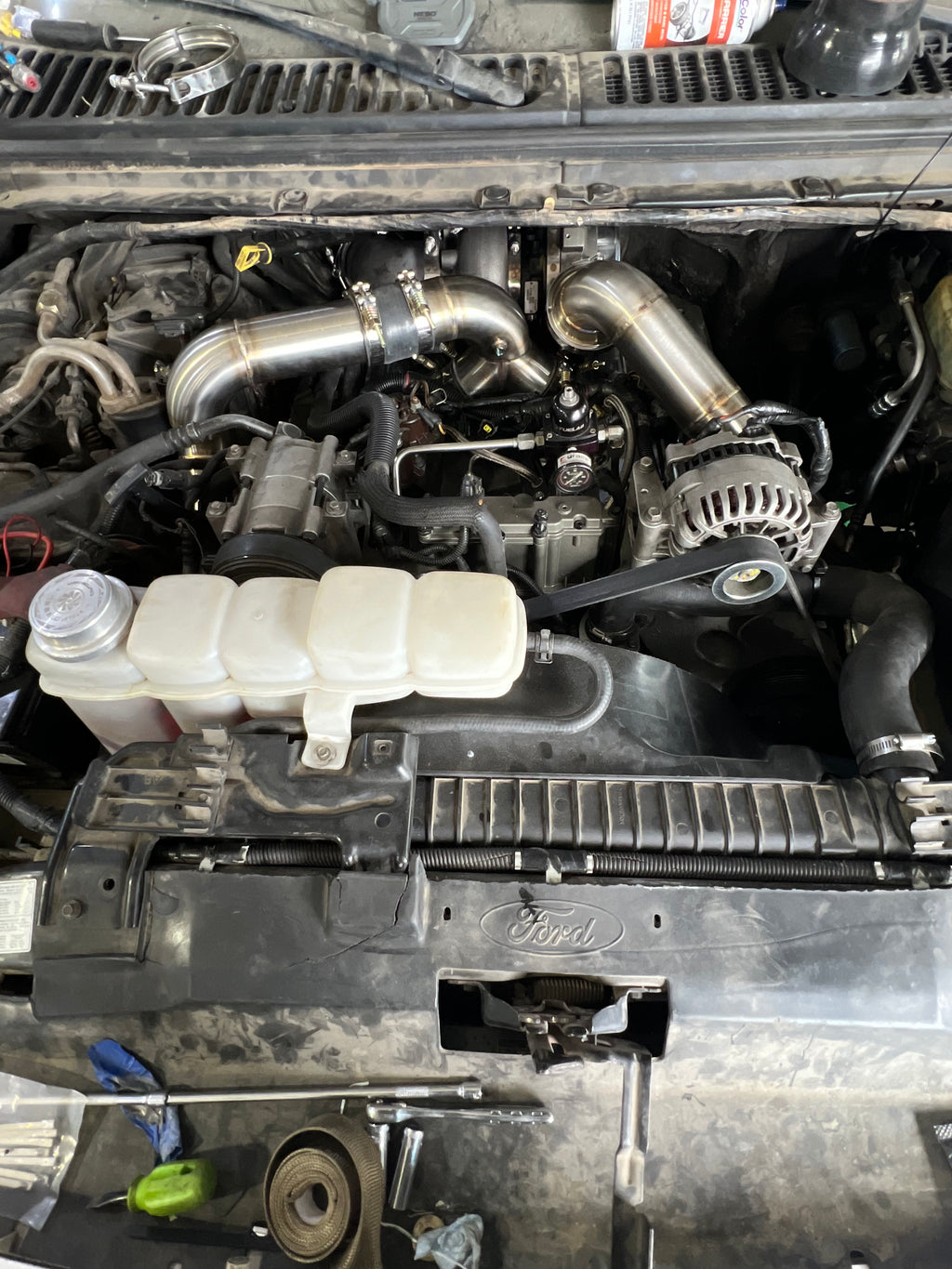 T4 Turbo Kit for Super Duty (1999-2003) Power Stroke 7.3L