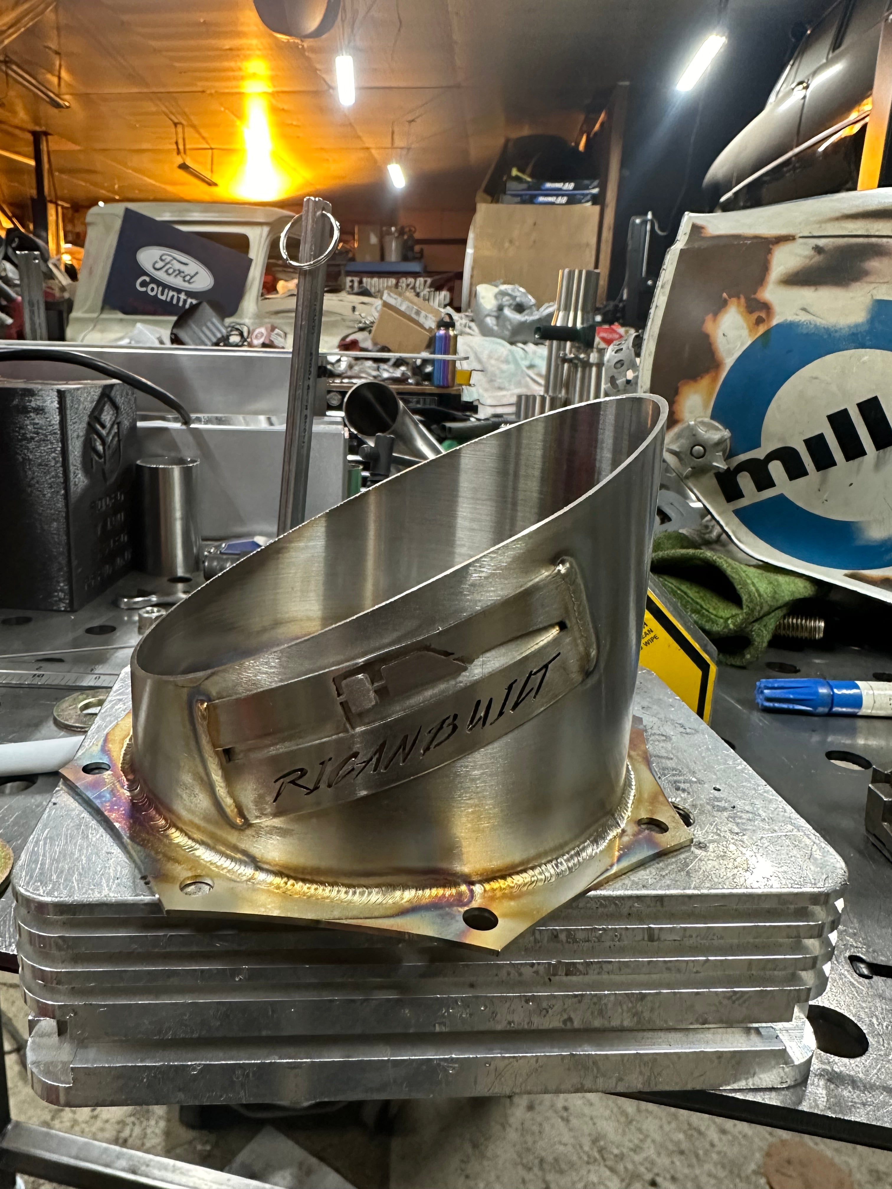 Stainless Steel Hood Stack Tip 5”