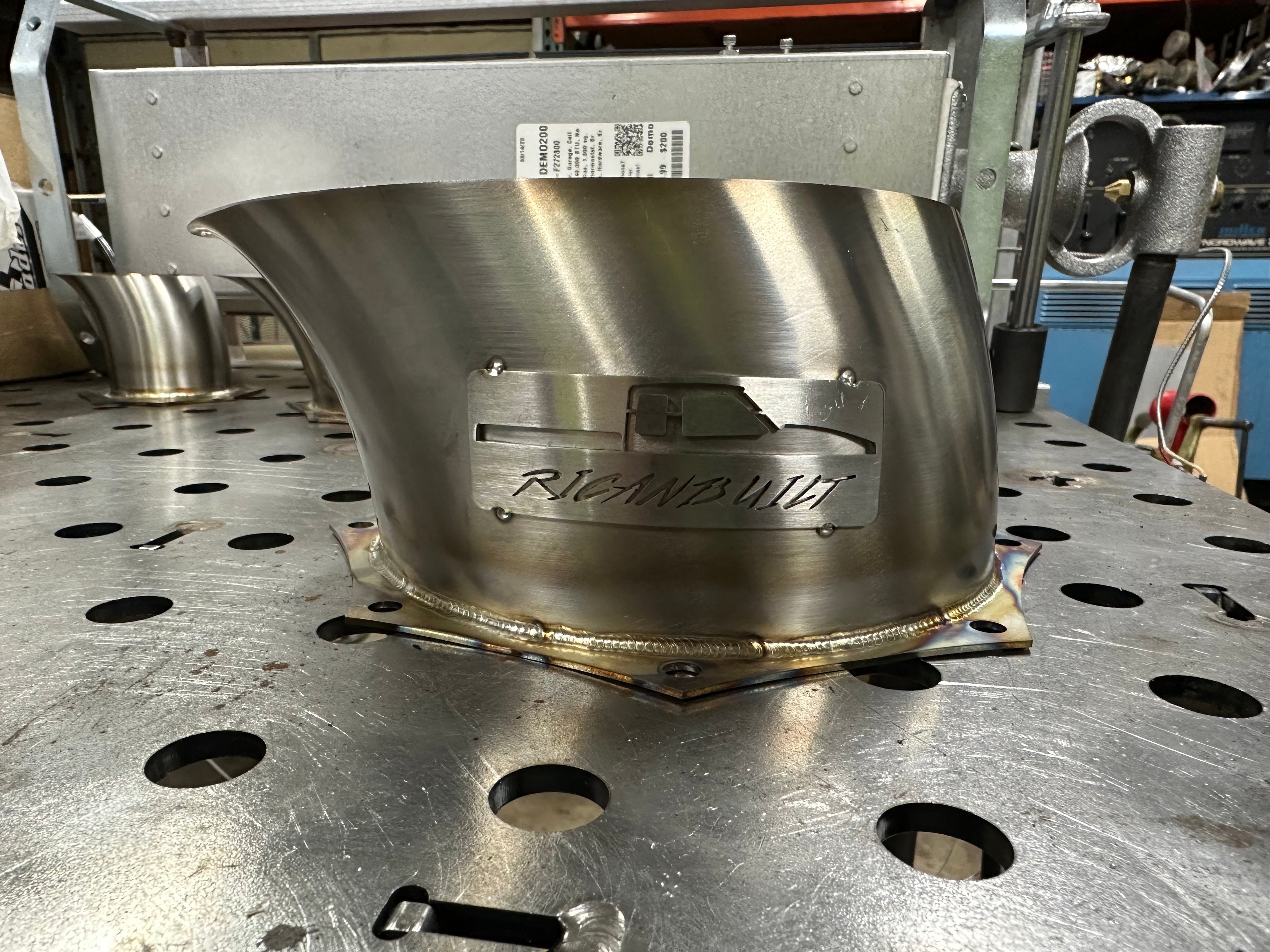 Stainless Steel Hood Stack Tip 5”